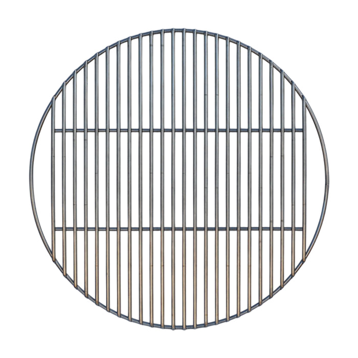 Replacement cooking grate for the Large Big Green EGG. This aftermarket cooking grate is heavy duty and weighs 1.44 lbs. more than the Large Big Green EGG cooking grate. The cooking grate is a Ceramic Grill Store product and proudly fabricated in the USA.