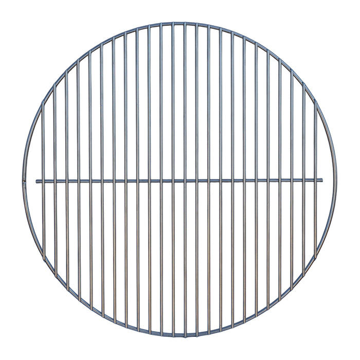 20" Round Stainless Grid fits the top ring on the XL Adjustable Rig, inside the XL Spider or on the lower ring on the XL Woo Expander or XL Big Green EGG EGGspander.