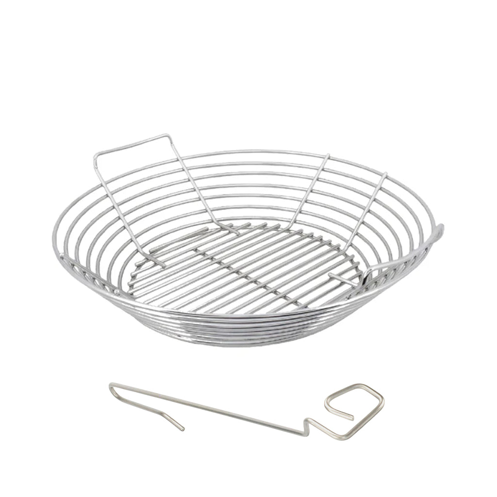 Kick Ash Basket for 2XL Big Green EGG | Can & Divider Options