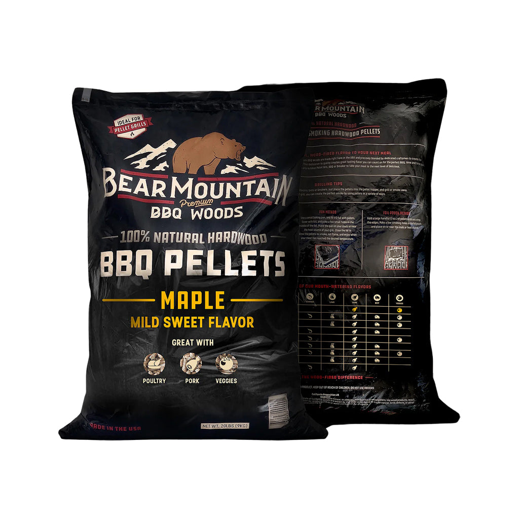 Maple Bear Mountain Grill Pellets - 20 lb. bag