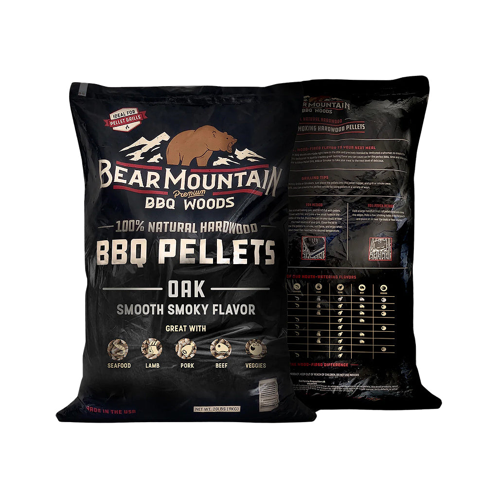 Oak Bear Mountain Grill Pellets - 20 lb. bag