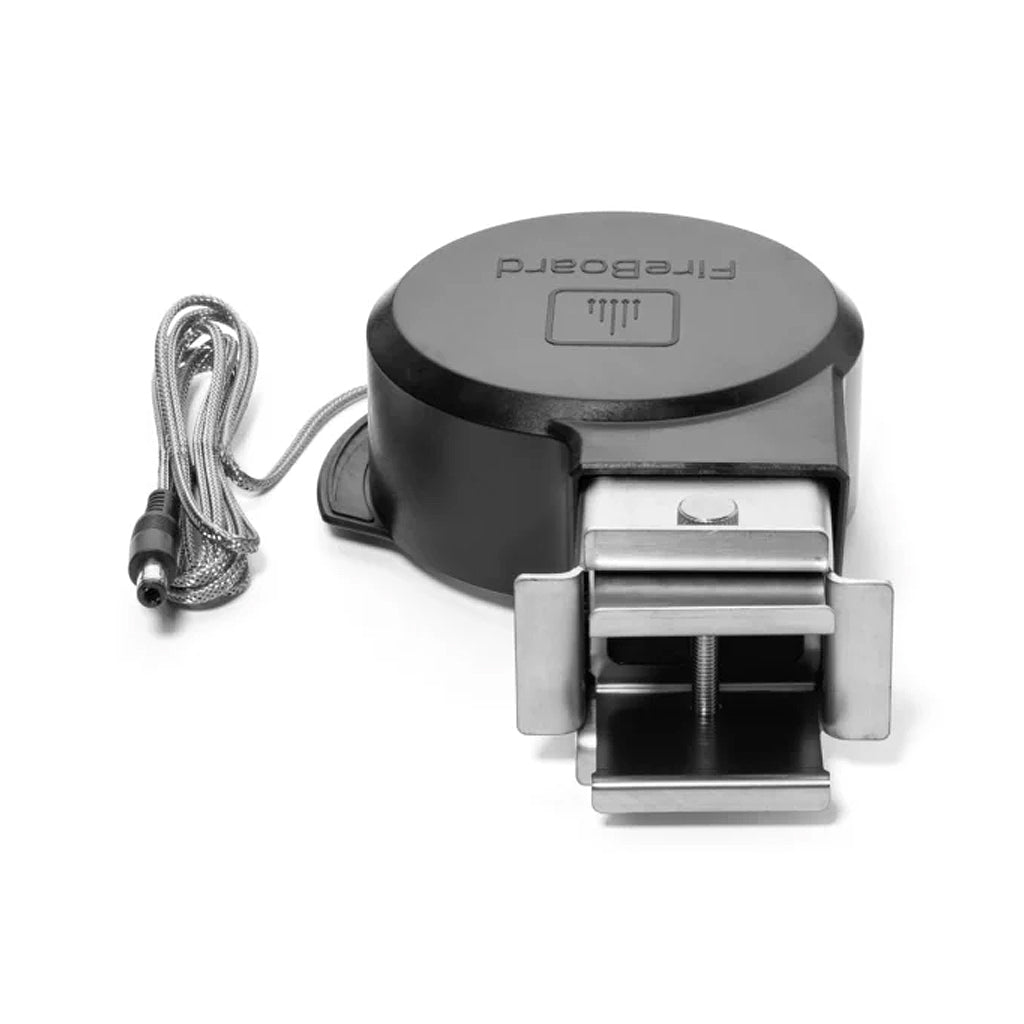 Side view of the Fireboard G3 Fan Blower used with the Fireboard Drive temperature controllers.