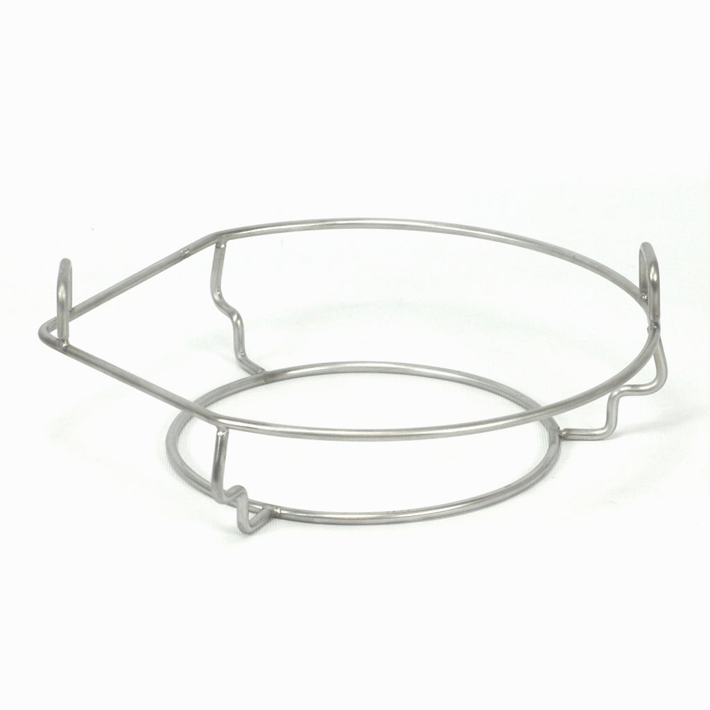 oe Junior Expander - CGS Woo with integrated handles; features a top ring for the cooking grid and a lower ring for the heat deflector. Fabricated from heavy-duty 304 stainless steel.