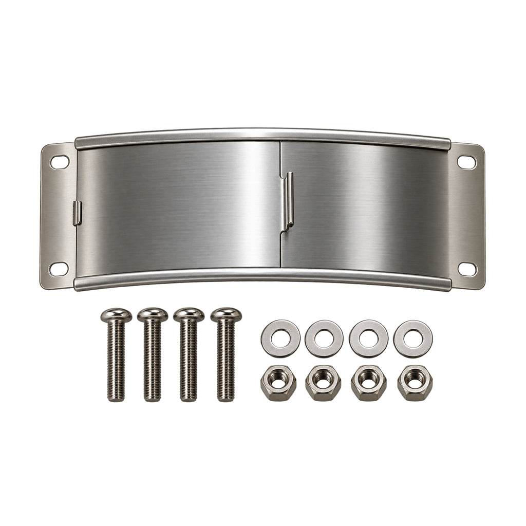 Kamado Joe replacement lower stainless draft door assembly kit with mounting hardware