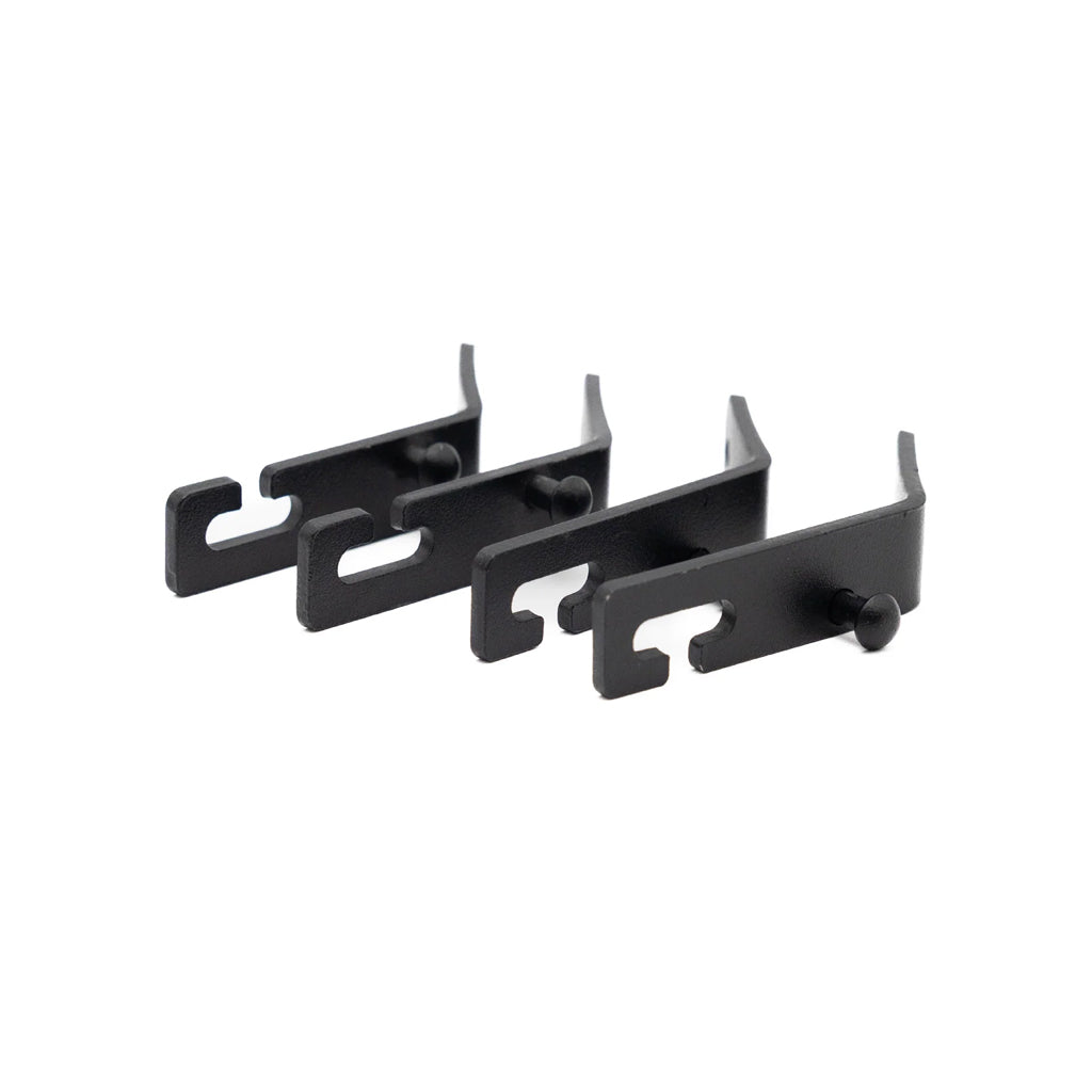 Kamado Joe replacement side shelf mounting brackets. Set of four. Does not include mounting hardware - nuts, washers and bolts.