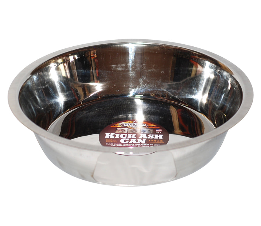 Side view of the Kick Ash Can for the XL Big Green EGG.