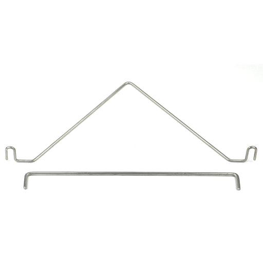 Large Half Stone Hanger holds Heat Deflector directly under a Half Moon Grid atop the Large Adjustable Rig