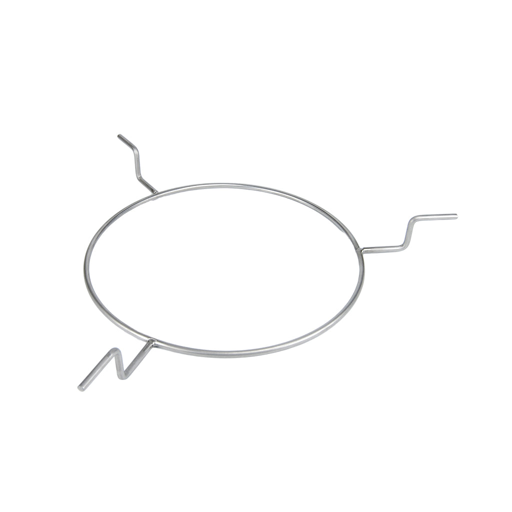 Accessory Ring for Pit Boss 22 kamado with three legs and 11.75-inch outer diameter ring, 15.25-inch cooking platform, made from 304 stainless steel