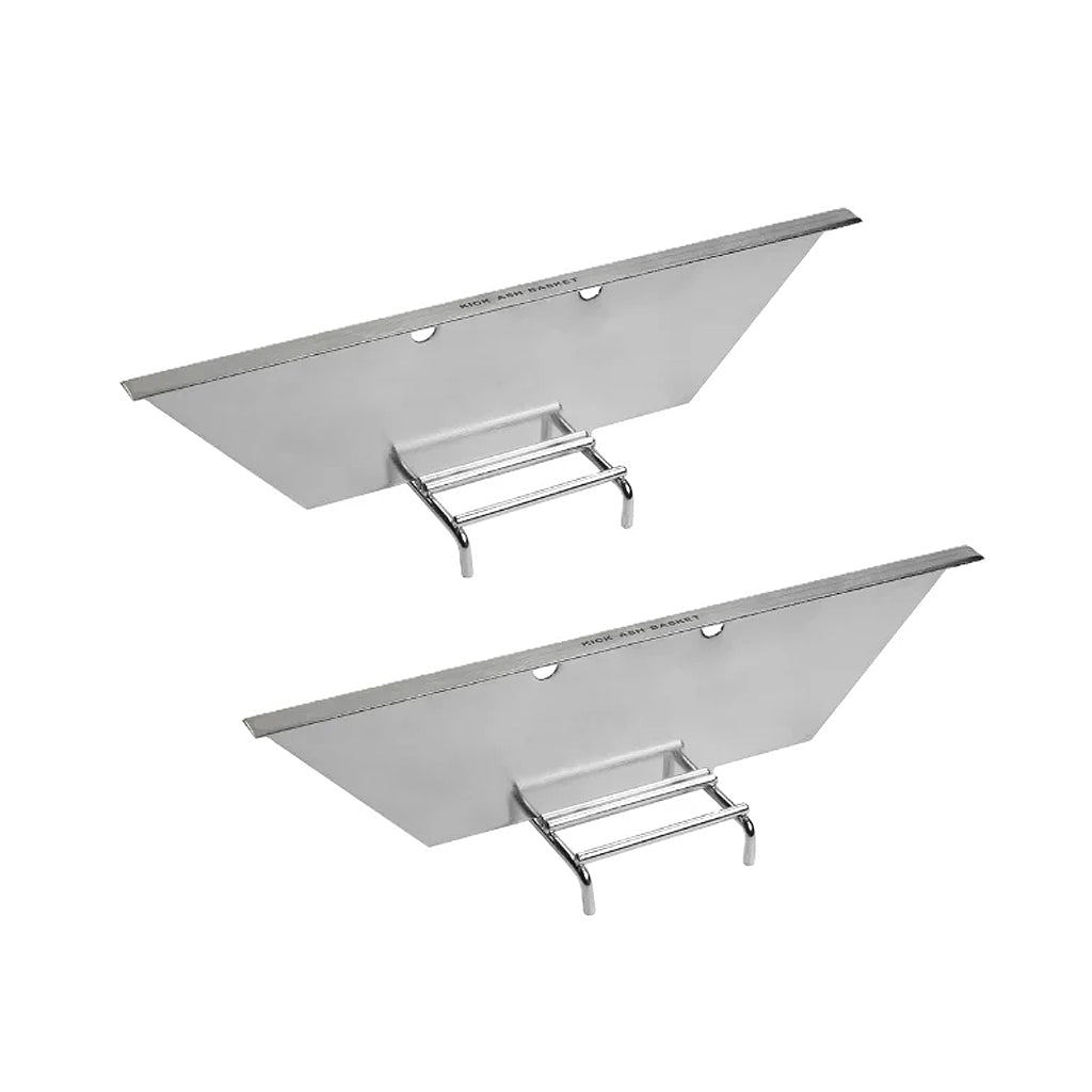 Two xxl kick ash dividers for primo xxl oval kamado grill. Sold as a pair.