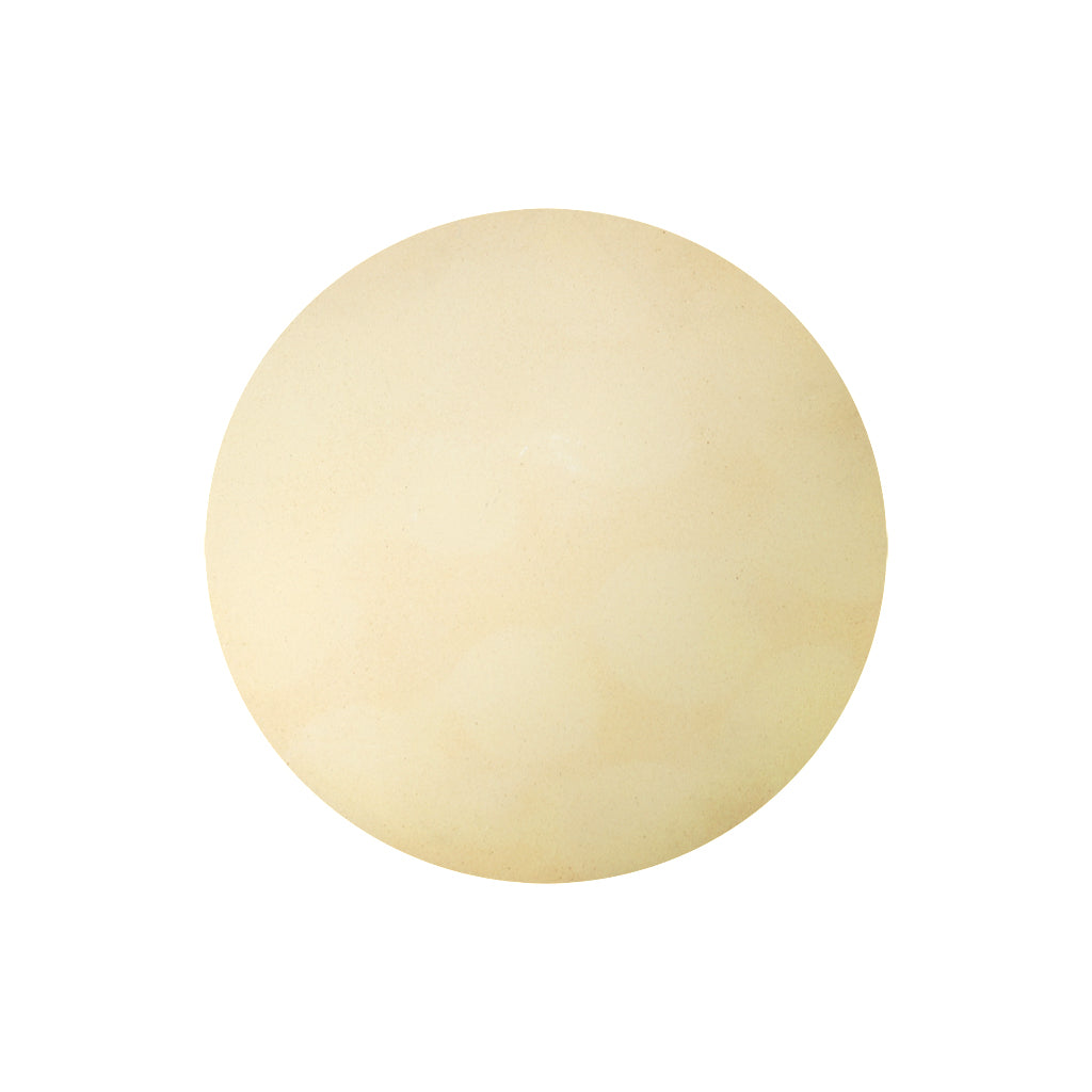 15" full round ceramic stone for heat deflector in large kamado grills