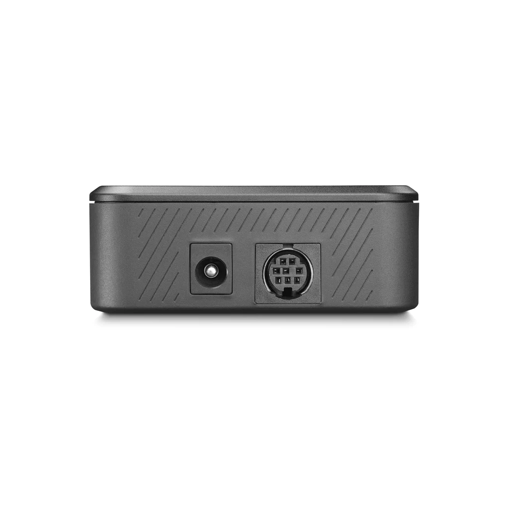 Side view of the FireBoard 2, FBX2D 2, fan and power ports. Drive Ports