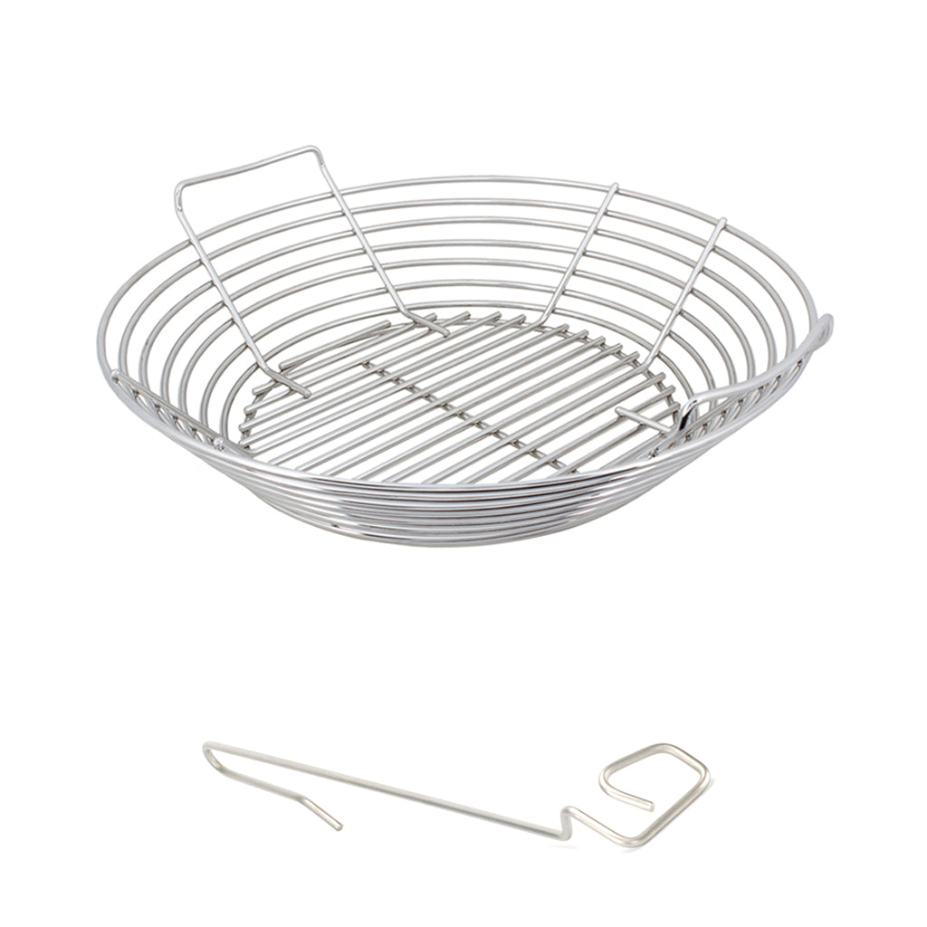 Kick Ash Basket for Kamado Joe Big Joe | Can & Divider Options