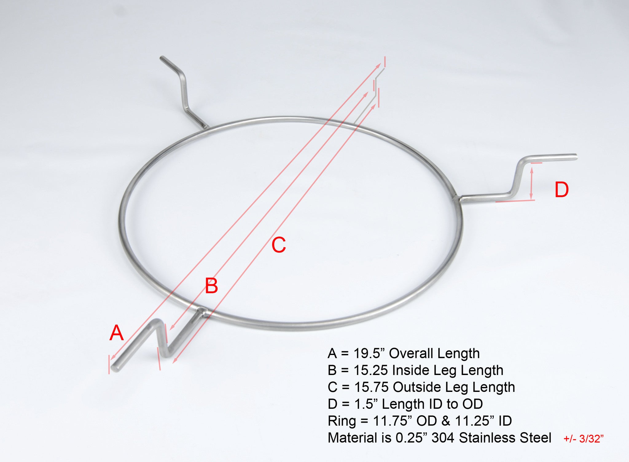Louisiana Grills 22 & Pit Boss 22 Accessory Ring, CGS Spider