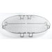 Pair of Primo XL Oval replacement stainless cooking grids by CGS
