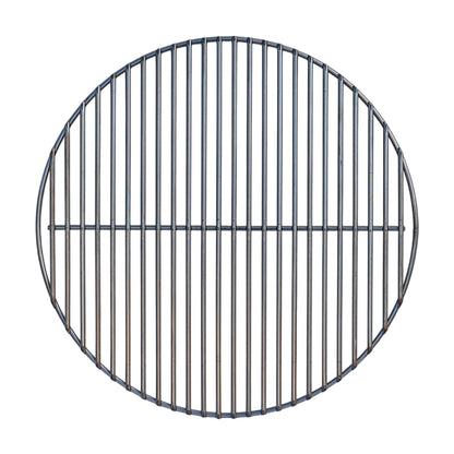 CGS 17" heavy duty stainless cooking grid for use inside the CGS Large Adjustable Rig.  Move the grid up and down on Crossbars or the Slide Guide to change heights. 