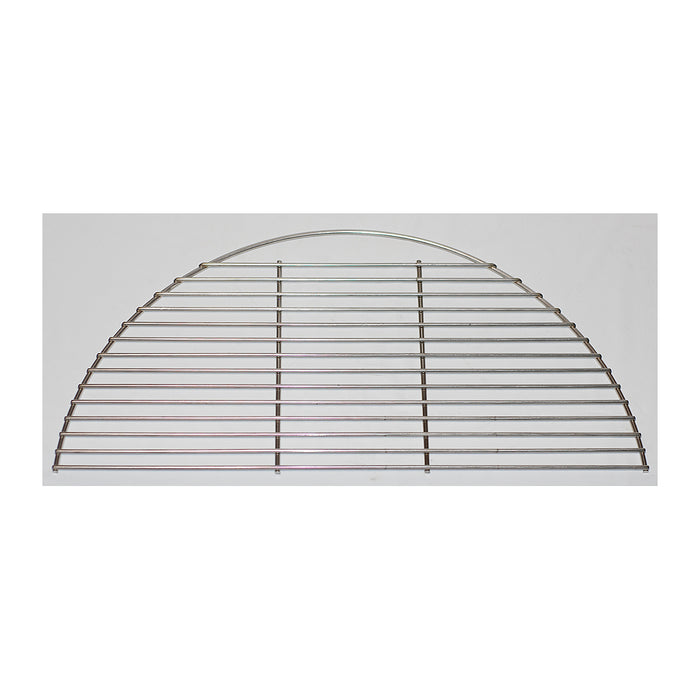 24", Half-Moon, Stainless cooking grate for the XL Big Green EGG.