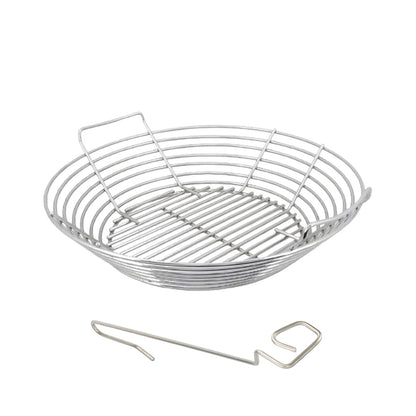 Kick Ash Basket for 2XL Big Green EGG | Can & Divider Options