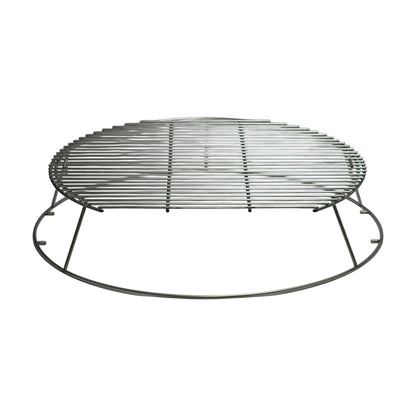 2XL Big Green Egg Flexible Second Grid adding an upper cooking level above the main 2XL grid, compatible with CGS Woo or EGG basket