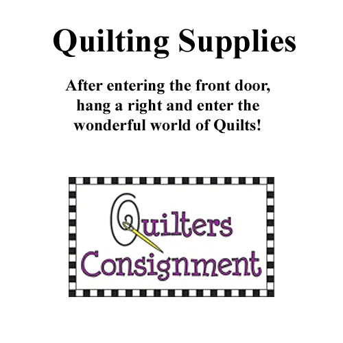 Quilters Consignment located in our Kamado grill store, Denton TX. Serving all Dallas and Fort Worth area. 