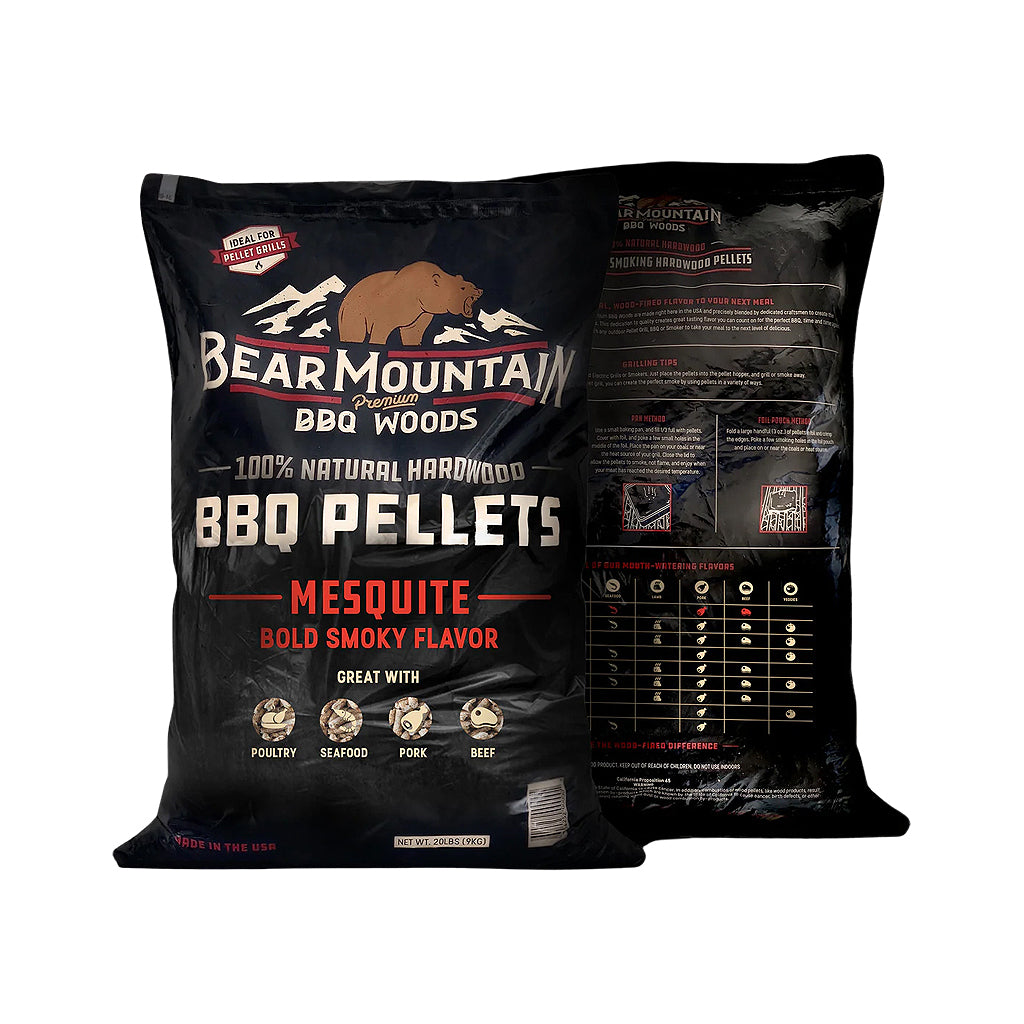 Mesquite Bear Mountain Grill Pellets - 20 lb. bag
