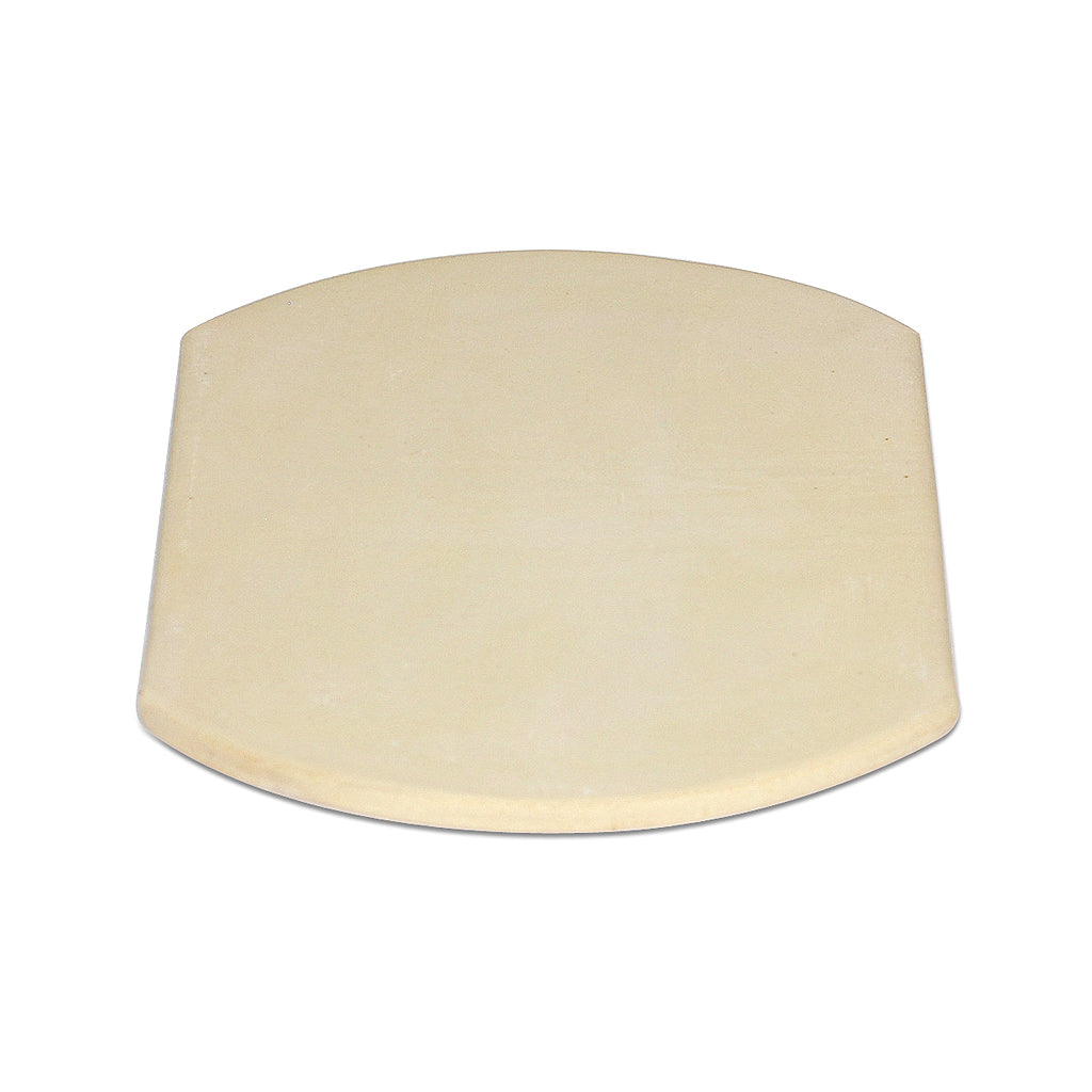 CGS 13x17 inch oval ceramic heat deflector for Large Adjustable Rig, Woo Expander, and dual-zone long meat BBQ setups
