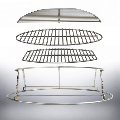 Cooking grids that work with CGS XL Adjustable Rig for the XL Big Green EGG