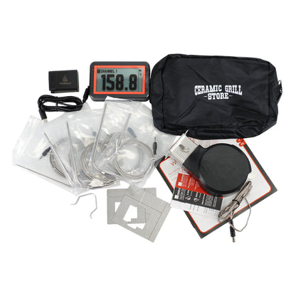 Fireboard 2 Drive Bundle specifically for kamado, ceramic, grills. Everything you need to control and monitor your cook in a ceramic grill. 
