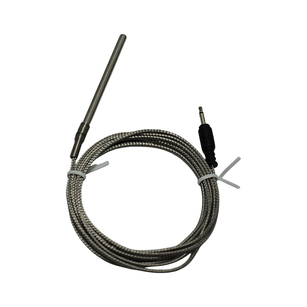 Pit probe for the Fireboard 2 Drive Controller. Use the probel to monitor the pit during the cook. Clip it to the cooking grid using the optional probe clip.