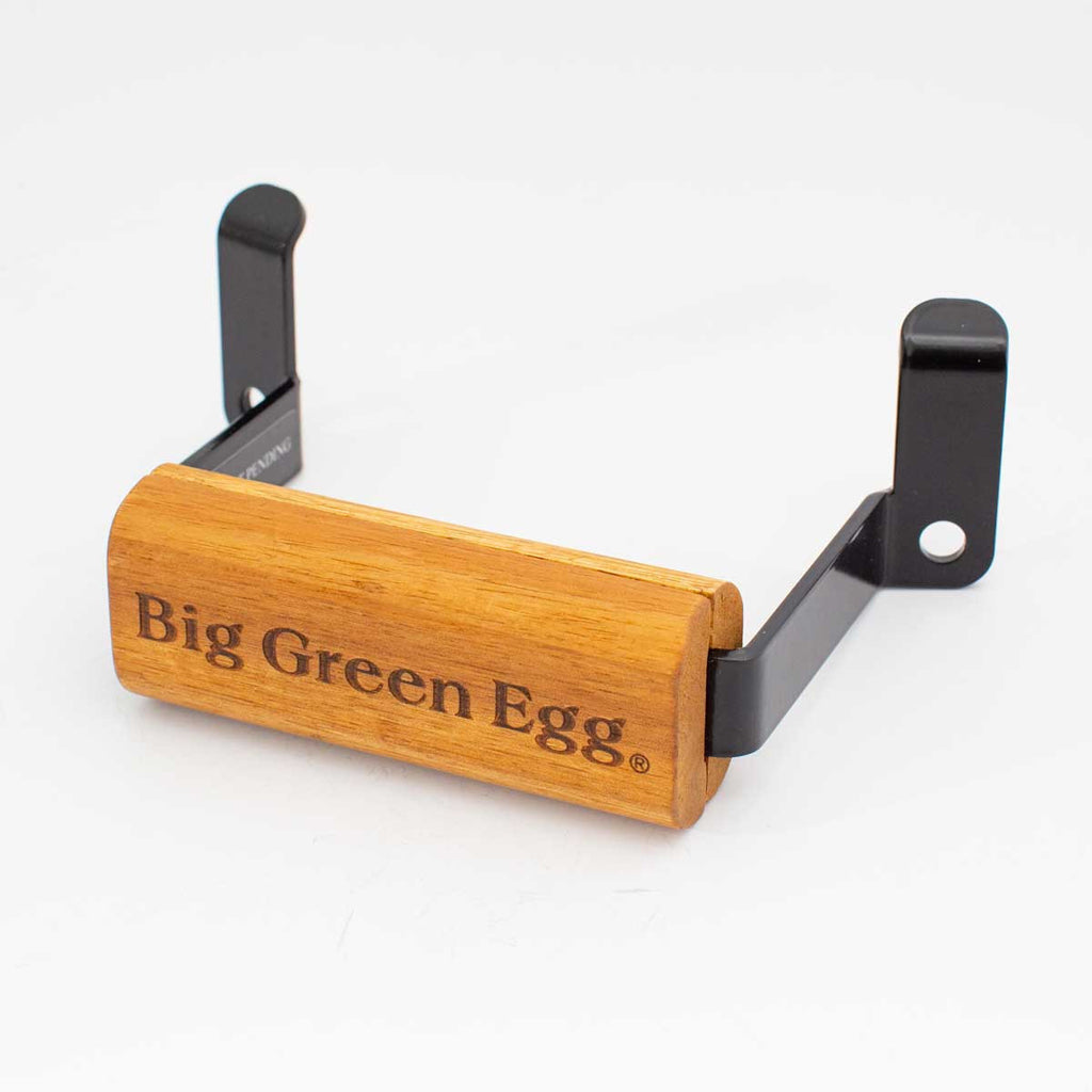 Big Green EGG Acacia Wood Replacement Handle for Medium, MiniMax, Small and Mini Big Green EGGs.