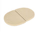 Pair of Junior Primo Oval deflector plates, used as heat deflectors in the  Primo Junior Oval Grill.