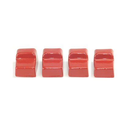 Set of four ceramic feet for Kamado Joe Big Joe standalone grills for built-in outdoor kitchens or tables. 