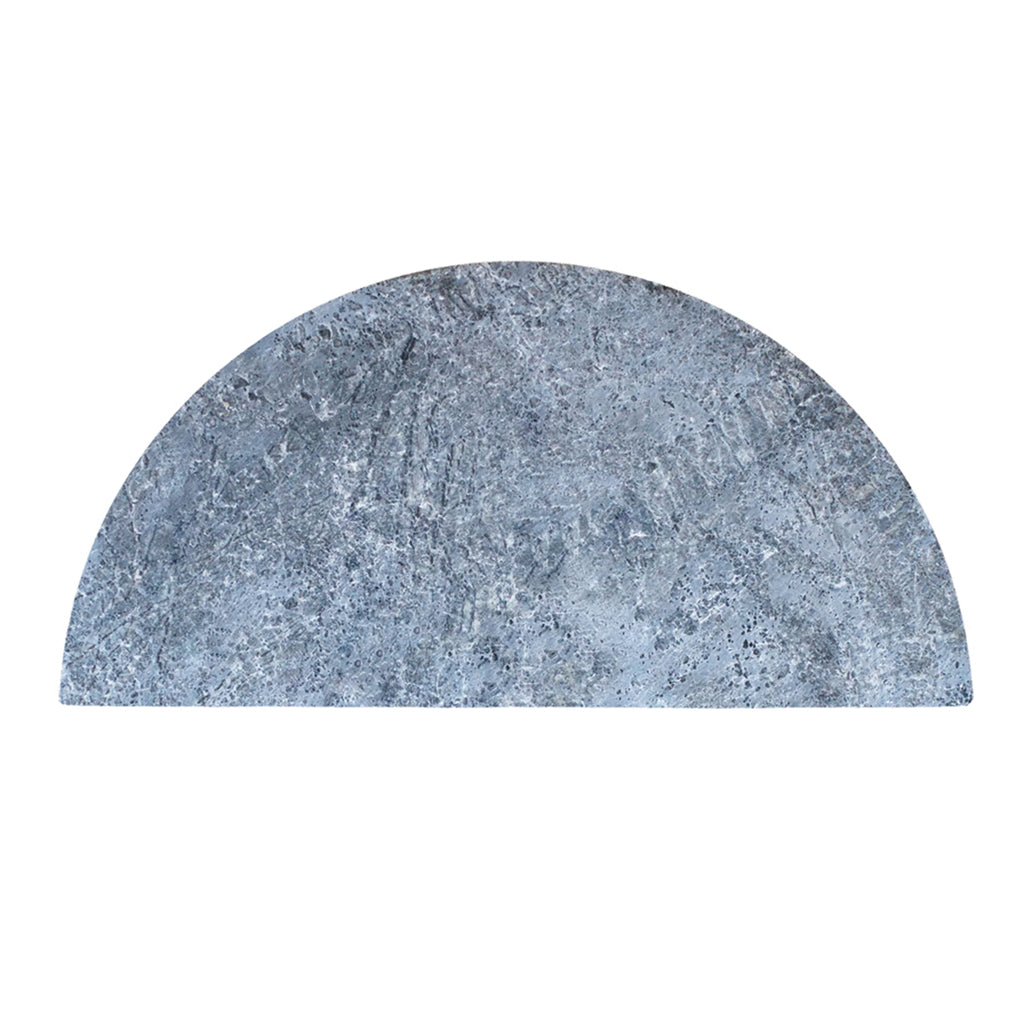 Kamado joe Classic Joe Half Moon Soapstone Cooking Surface, top view