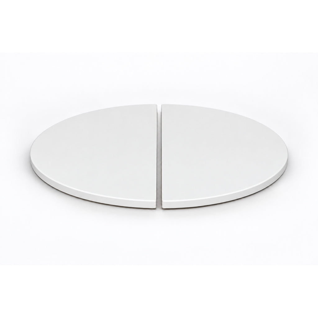 Pair of Kamado Joe Ceramic Heat Deflector Plates for Classic Joe, Big Joe and Konnected Joe grills.
