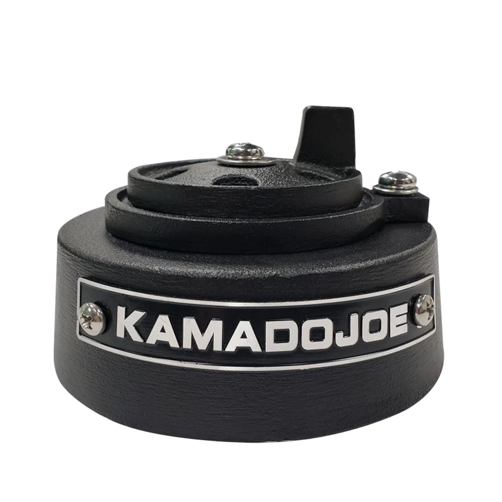 Kamado Joe Jr. replacement Kontrol Tower top vent designed to mount on top of the ceramic dome.