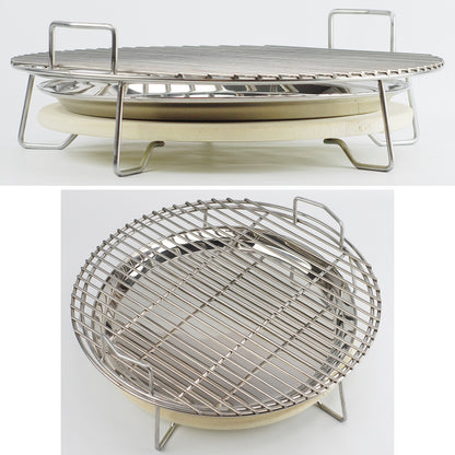 Large Big Green EGG Expander for Half Moon Deflectors - CGS Woo