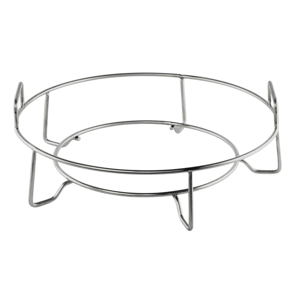 Medium Big Green EGG Wooor with 5 legs. Handles included for easy in and out.