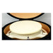 Easy pizza set in the Pit Boss and LG 24 Kamado using the CGS Accessory Rack  and pizza stone atop the platesetter.