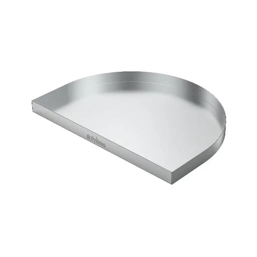 Primo Grill's XL Oval Stainless Drip Pan for atop the deflector. One per deflector.