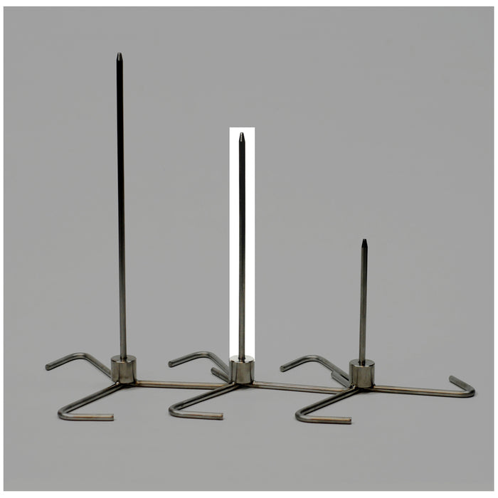 9-inch vertical skewer option for vertical skewer, meat spit, package