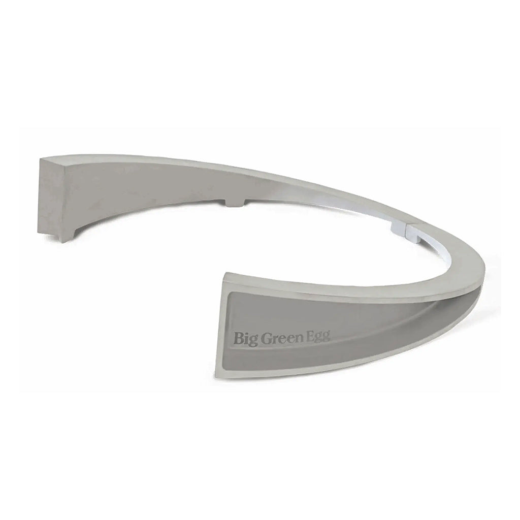 XL Big Green EGG pizza wedges are set up end-to-end as if placed in and XL Big Green EGG.  Tall ends to front, skinny ends to back to follow arc of the come.  XL Pizza wedges sku is 136688.