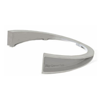 XL Big Green EGG pizza wedges are set up end-to-end as if placed in and XL Big Green EGG.  Tall ends to front, skinny ends to back to follow arc of the come.  XL Pizza wedges sku is 136688.