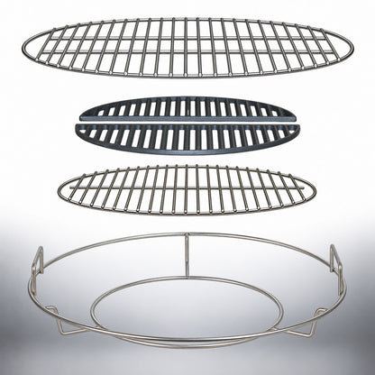 Cooking grids that work with CGS XL Spiders for the XL Big Green EGG