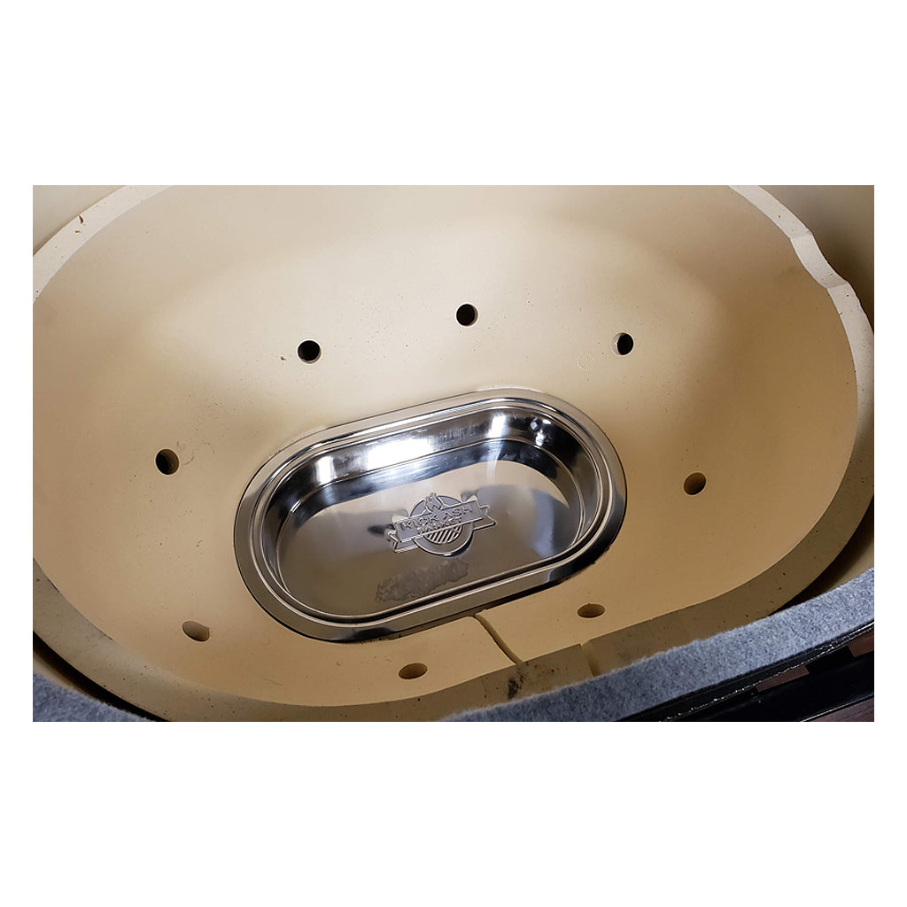Primo XL Oval - Kick Ash Can | Ceramic Grill Store