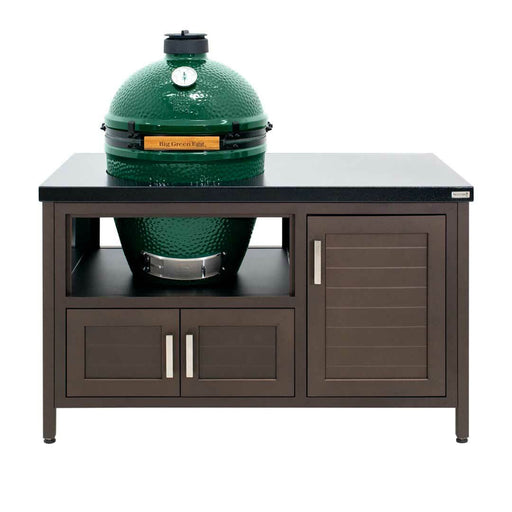 Large Big Green EGG in 53" Farmhouse Table