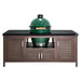 Large Big Green EGG in 72" Farmhouse Table