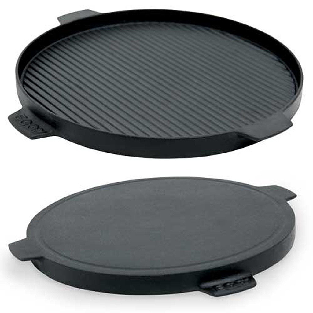 Cast Iron Reversible Griddle (Green Egg Friendly) - 12.5 inch – Meat N' Bone