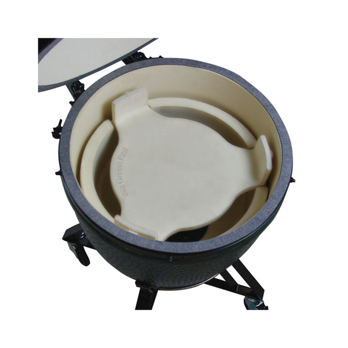 Green egg heat deflector best sale