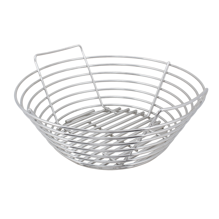 Large Big Green EGG Kick Ash Basket Can Divider Plus Free Lump