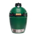 Front view Medium Big Green EGG ceramic Kamado grill. Medium Big Green EGG is the perfect size for small families.