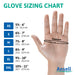 Glove sizing chart for ansell microflex onyx ntrile gloves. 